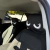 2Pcs Exaggerated Car Headrest Covers Funny Face Expressions Car Seat Headcover  Journey Must-Have