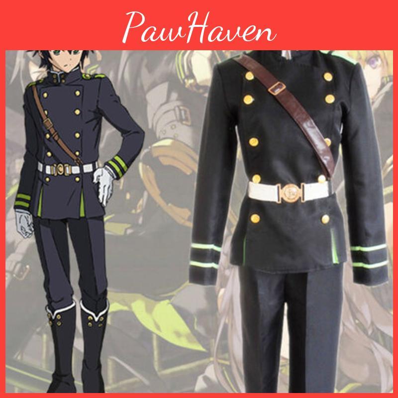Stylish Seraph Of The End Yichir Yuichiro Hyakuya Cosplay Costume For Anime Fans