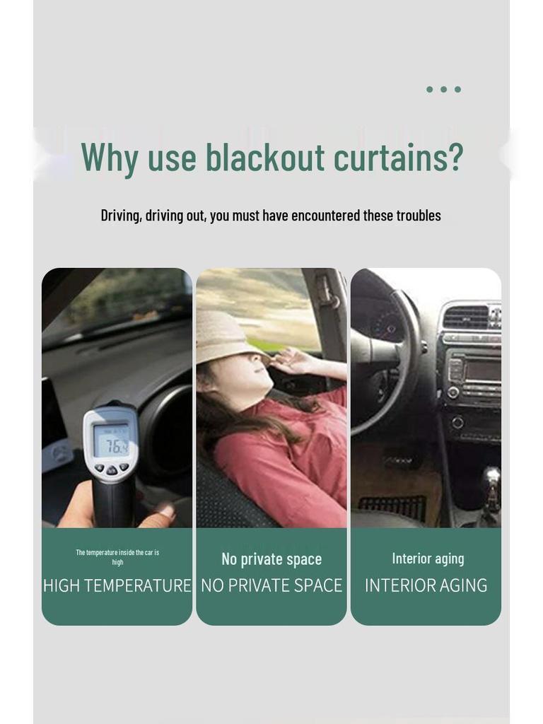 Ford Sunshade Curtain for Edge, Everest, Focus, EcoSport, Mondeo, Fiesta EV