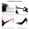 10pcs Dowel Lifts Heel Stoppers Protect Shoe Repair High Heel Tips Taps High Heel Repair Pins Stiletto Replacement Heels Tips