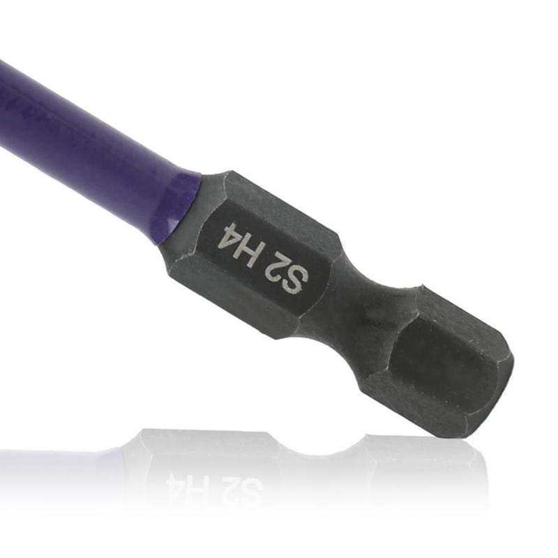 Magnetic Hex Head WrenchDrill Bit Set 1/4 Bit Set H 1.5-H 8 Inner Hexagonals Shank Screwdriver Head Hand Repair Tool