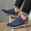 Fashion Men Sneakers Non Slip Training Men Shoes Pu Leather Lace Up Ultra Light Running Shoes High Quality Tennis Shoes
