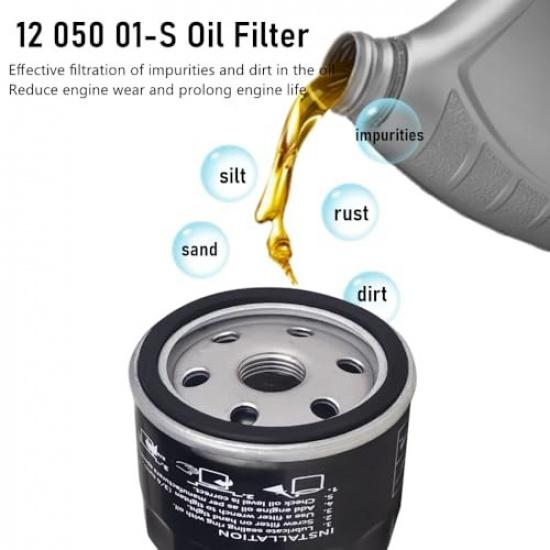 2x 1205001S Oil Filter for Kohler CV18-CV25 CH18-CH25 Cub Cadet XT1 LT42 120500