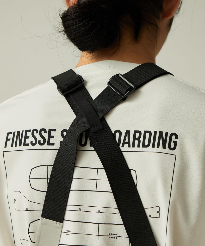 Snow Peak MofM Snow Bib Pants Bib and Size M MM4510-PT01 Overalls, Jumpsuit, Coverall, Pants, Men's Women's, Black,