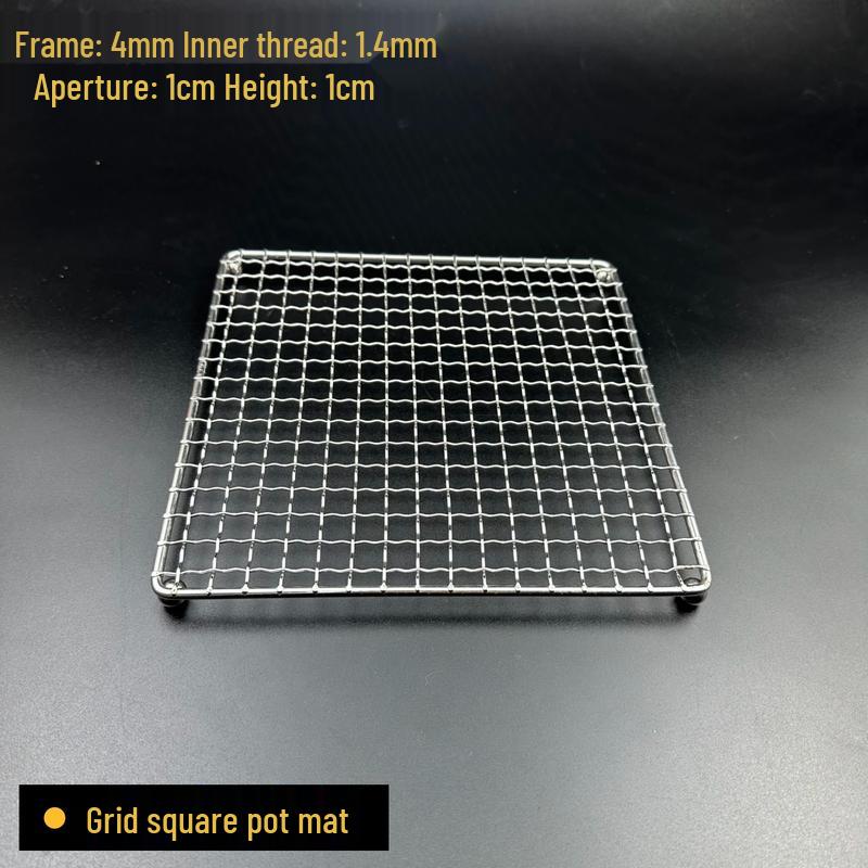 Stainless Steel Multi-use Grill & Pot Rack 20x20cm