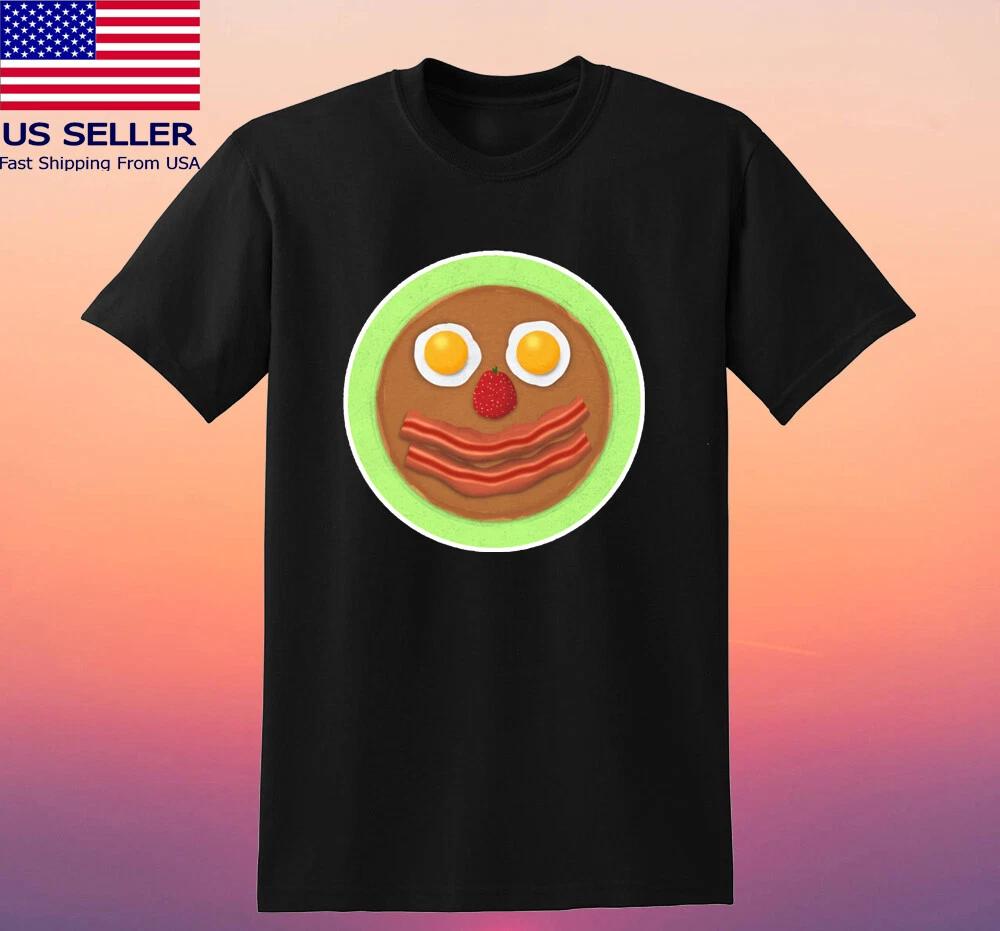 Good Morning Mr. Breakfast Pee Wee Herman Men s Black Size S-5XL S