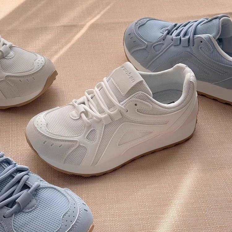 2025 Spring and Autumn New Retro Platform German Training Shoes Women's Height-increasing Forrest Gump Shoes Casual Versatile Outdoor Non-slip Sports