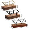 Multiple Styles Name Card Stand Wooden Desktop Card Holder Desk Card Display Rack  Hotel