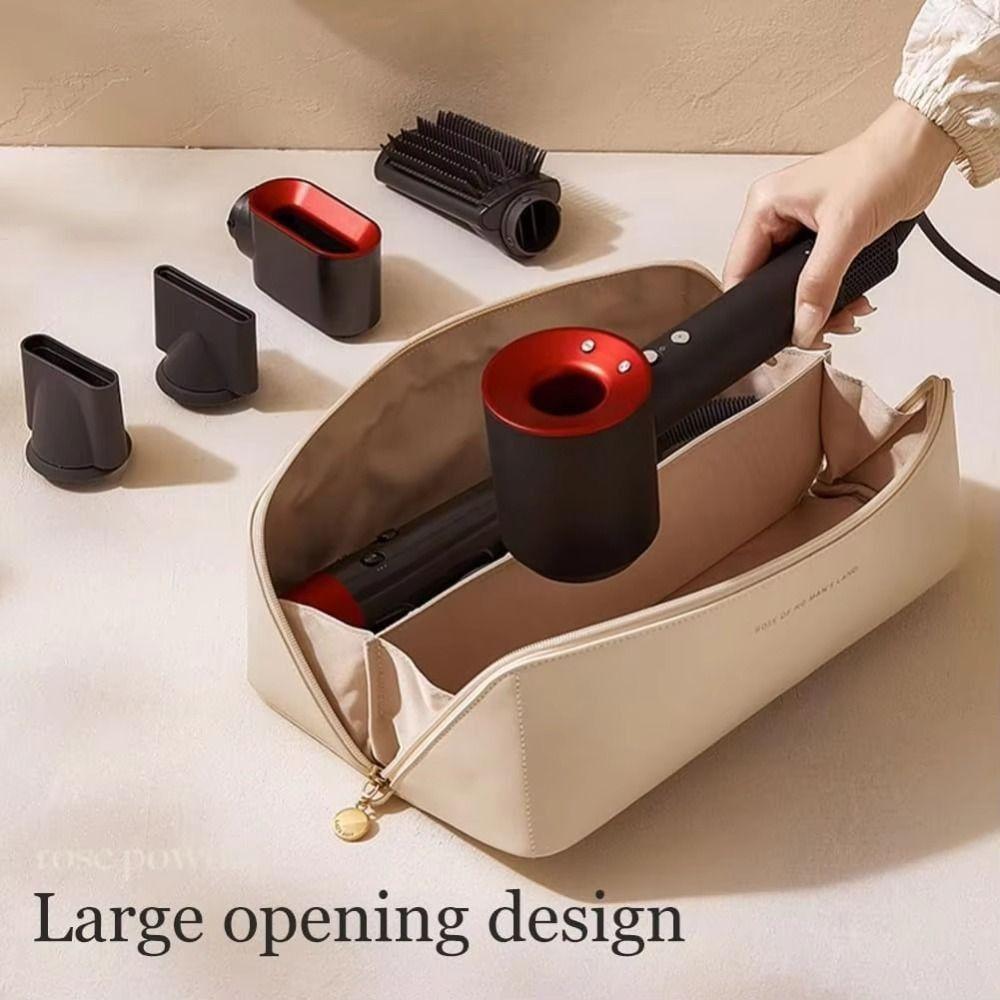 Dustproof Hair Curler Storage Bag Double Layer Travel Storage Bag  Hair Dryer Hair Curler Accessory