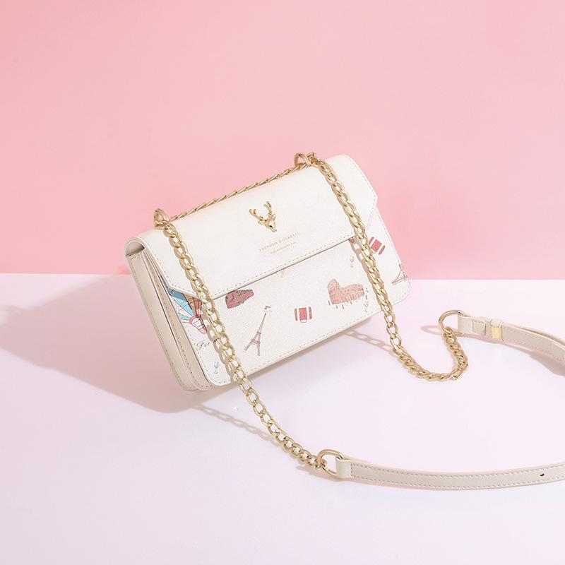 Bags women's autumn and winter new messenger bags women's bags one shoulder underarm chain exquisite small square bags