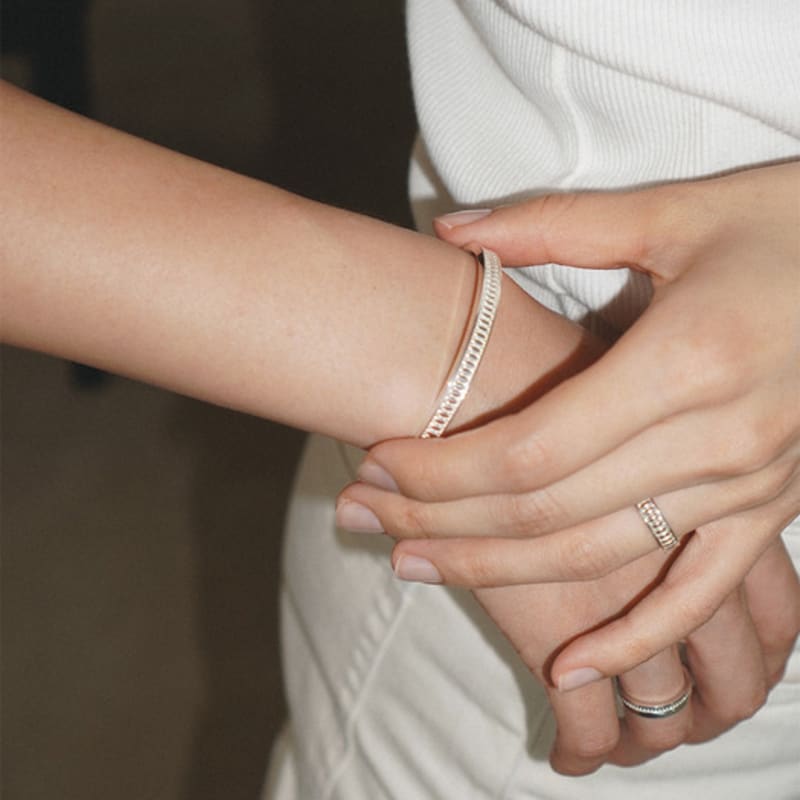 

MaggieKim VERA ETERNITY BRACELET SILVER