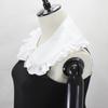 Cotton White Collar Pleated Peter Pan Fake Collar Shawl Decorative Collar, Hot Sale