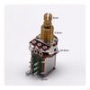 A500K Potentiometer Compact Guitar Pot with Push-Pull Simple Switch Install