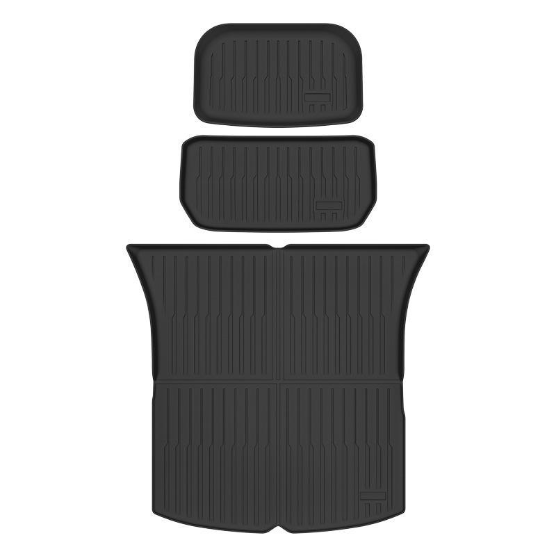 TPE Front Trunk Mat & Rear Backrest Pad for Tesla Model Y
