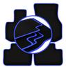 CARLUX-BLUE Car Mats For: BMW X4 G02 SUV (2018-)