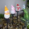 LED LED Snowman Light Decorative Lawn Lamps High Quality Christmas Solar Power Lamps  Outdoor