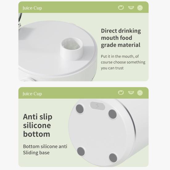 Fruit Juicer Personal Portable Blender Large Capacity Food Grade BPA