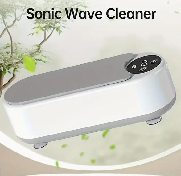 

Lazy friendly ultrasonic glasses cleaning machine | One-button start full-automatic deep cleaning without dead ends серый