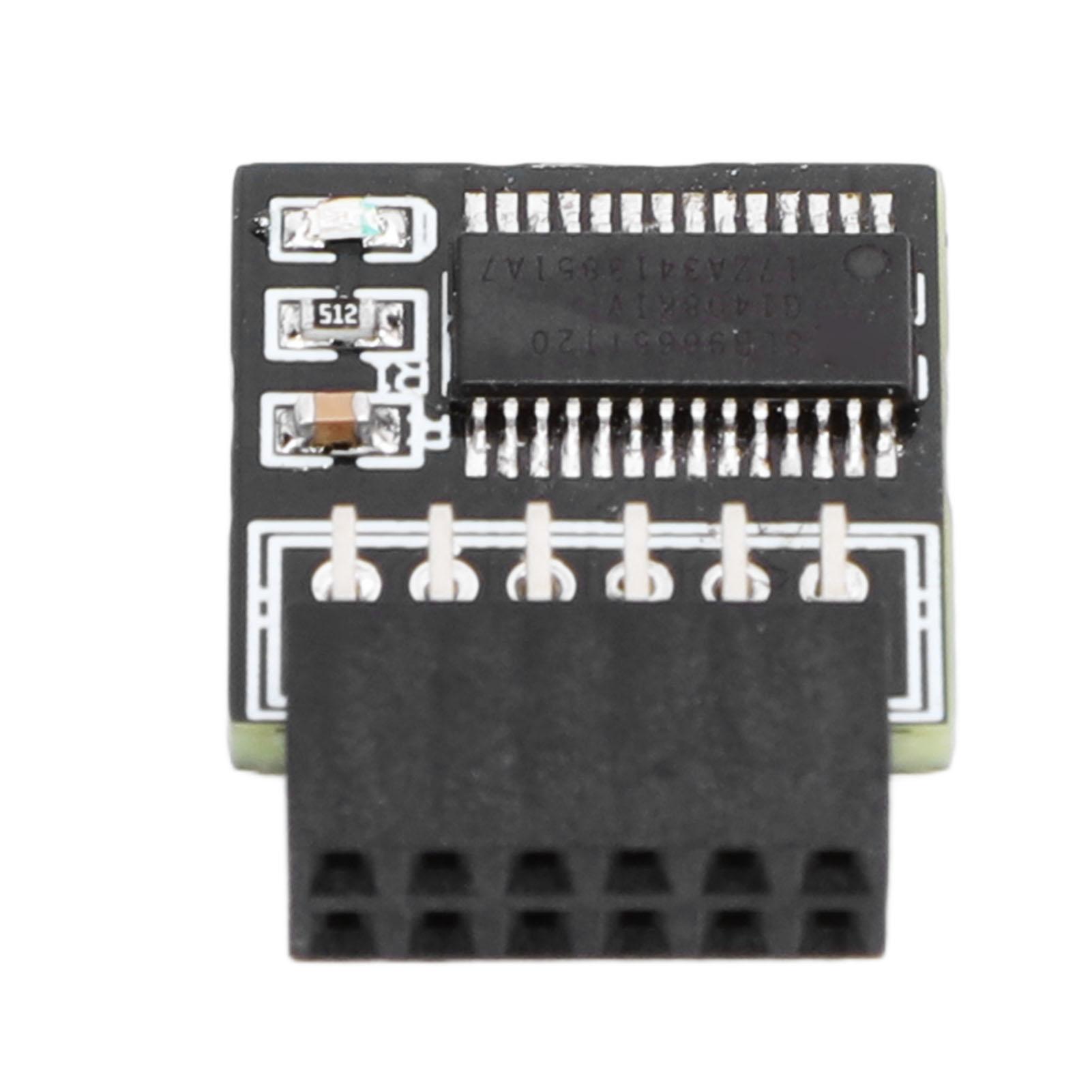 

Модуль TPM2.0 з інтерфейсом SLB9665 SPI, 12-контактним модулем безпеки TPM для материнської плати для Win 10 11