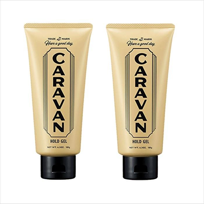 Гель-фиксатор для волос Demi Caravan Hold Gel 180 г Бежевый x 2