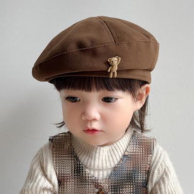 Kids' Beret Children Hats Girls' Warm and Comfortable Hat