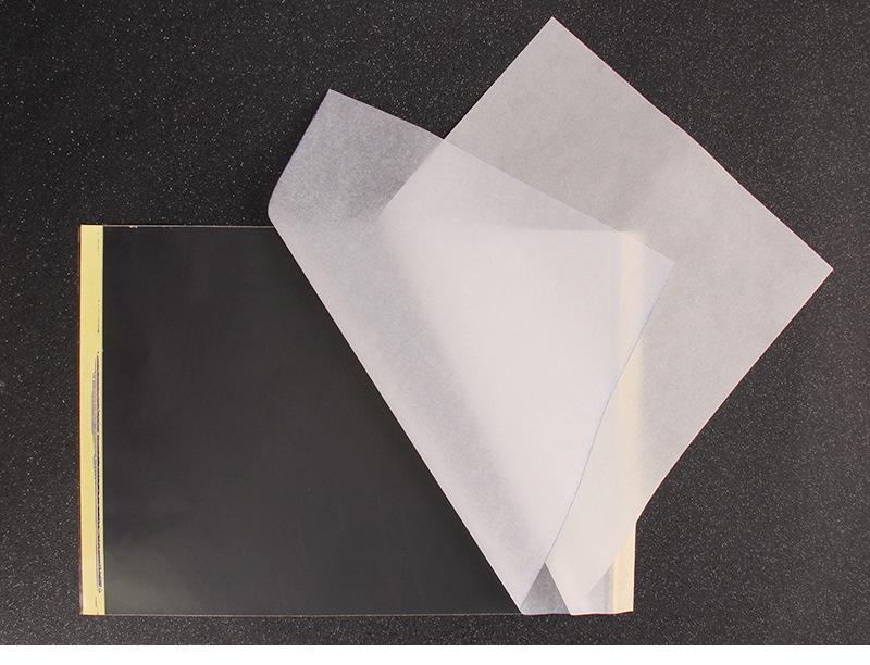 A4 Tattoo Transfer Carbon Paper - 4 Sheets for Hand-Drawn Patterns