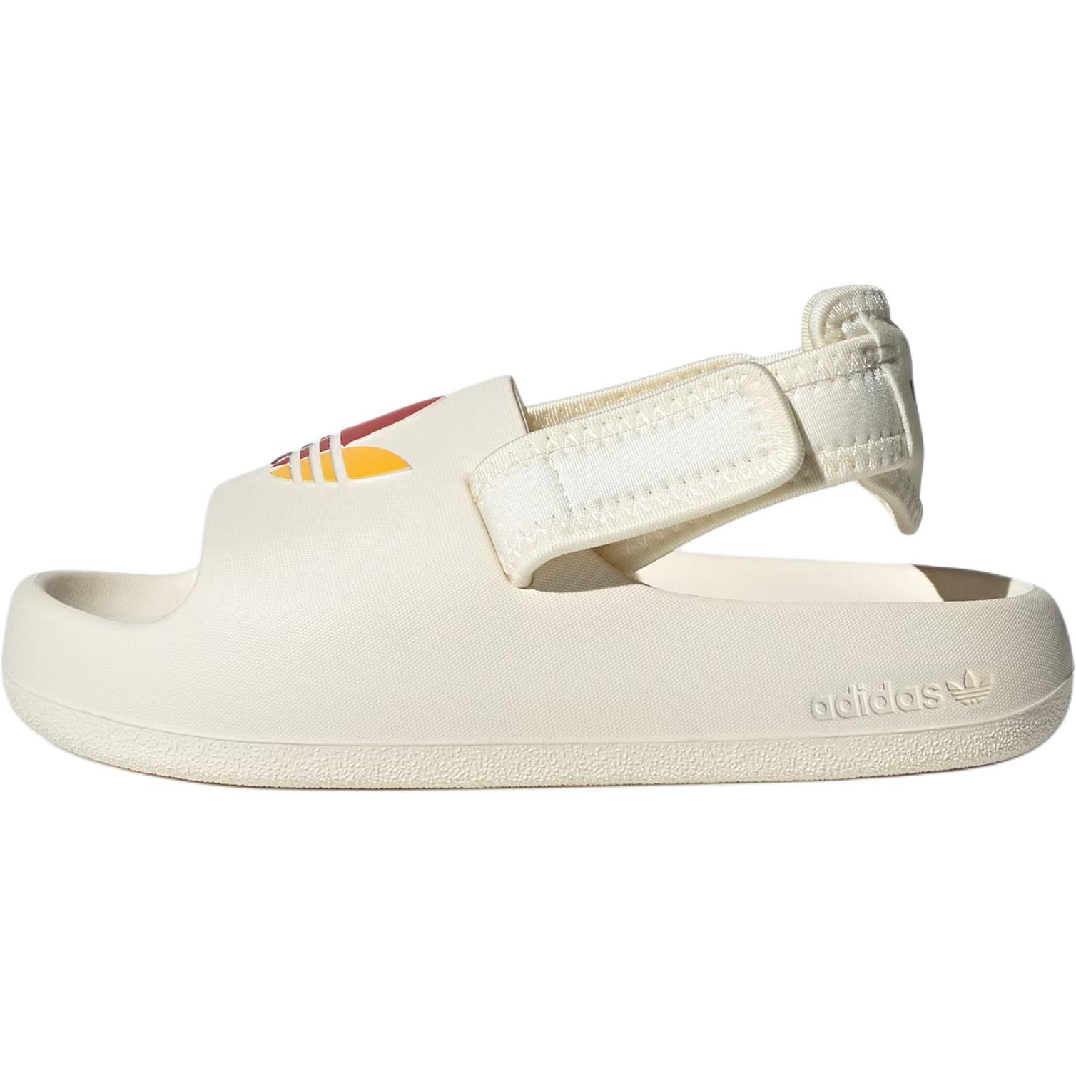 

Adidas AdiFOM Adilette Slide I Белые детские кроссовки кремового цвета Активный-пурпурный Ярко-алый JP5525 28