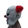 New Halloween children's toy: a large, red, round-nosed, scary clown latex mask for costume parties and masquerades