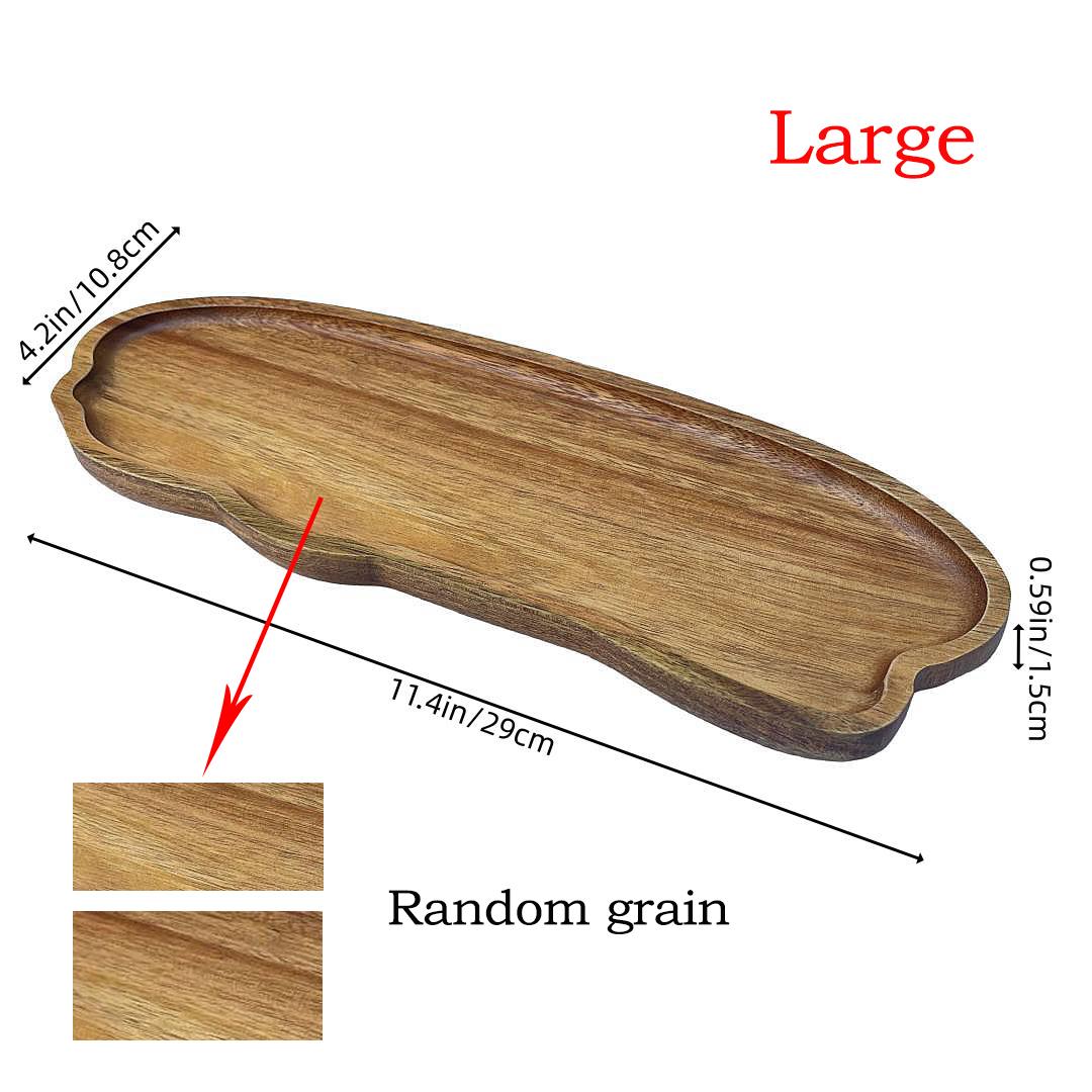 

Деревянный поднос для чая/кофе, фруктов, десертов, конфет, деревянных декоративных подносов для хлеба, закусок, тортов, блюд, столовых приборов