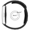 Silicone Watch Band for Huawei Band 10/10 NFC/9/9 NFC/8/8 NFC Dot Texture Reverse Buckle Wrist Strap