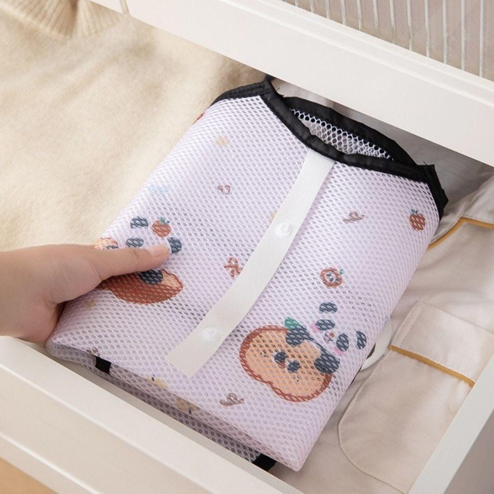 Space Saving Laundry Drying Net Breathable Mesh Hanging Bag Sweater Drying Rack  Laundry Room