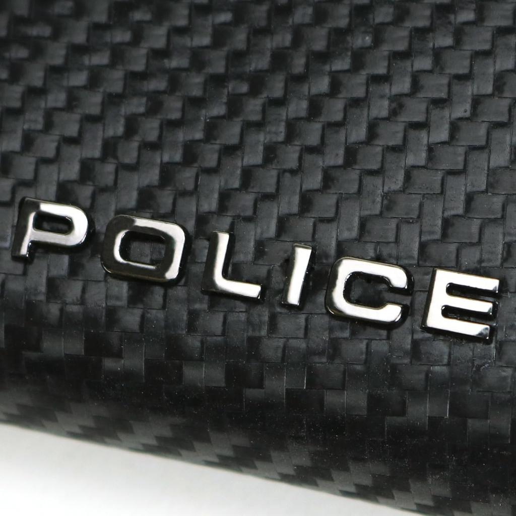 Key case 5 rows with coin purse Lucente 2 Navy [POLICE] PA-70805