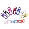 10pcs/lot Colorful Alloy Snap Lobster Clasps Hooks Keychain Findings For DIY Key Chains Necklace Bracelet Accessories Wholesale
