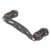 Carbon Fiber Fishing Reel Handle Baitcasting Trolling Rocker Left Right Crank Accessory 85mm Red