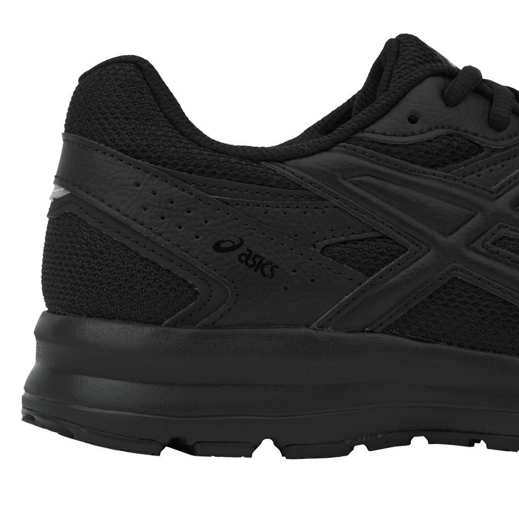 Asics Jog 100S Dreifachschwarze Unisex-Sneakers 1201A325-001