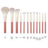 Holiday 12-piece Berry Soft Makeup Brush Set: Eyeshadow, Concealer, Contour, Blush & Powder Brushes