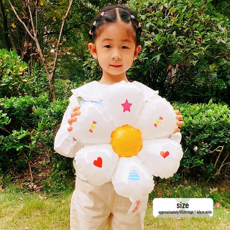 White Number Balloons for Kids' First Birthday Party Decorations