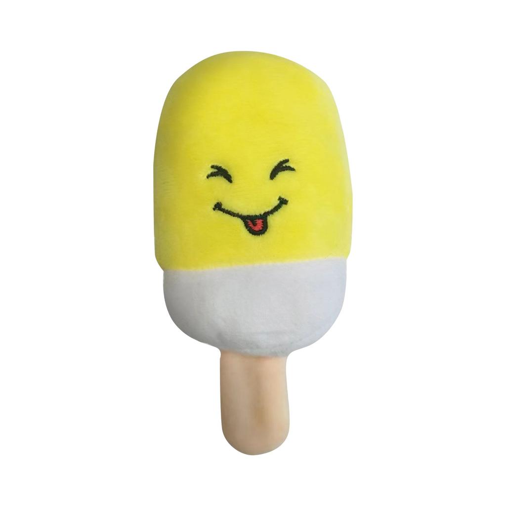 Plush Ice Cream Dog Toy