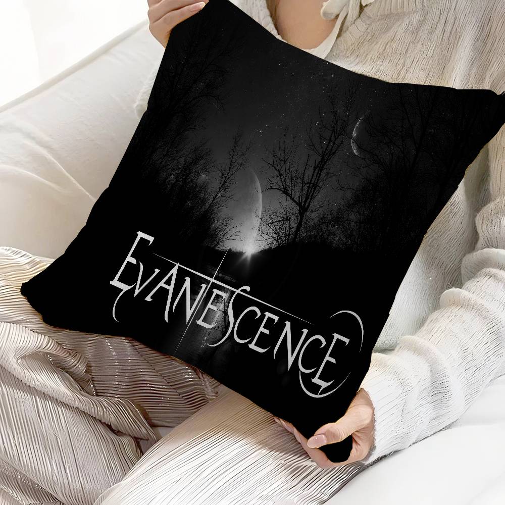 E-Evanescence Band Maple Design Cushion Cover Happy Autumn Harvest Decor Holiday Decorati Pillow Cover