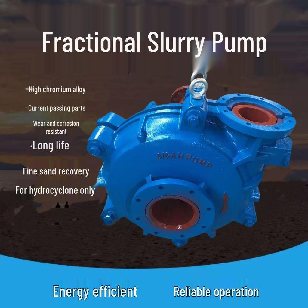 Marine River Sand Suction and Recovery AH Horizontal Submersible Slurry Pump