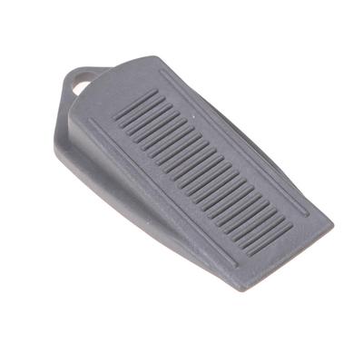 1Pcs Door Wedge Shaped Rubber Door Stops Non-Slip Black Rubber Door Buffers