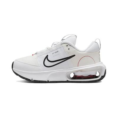 Air Max INTRLK Cushioning, Wear Resistant Low Top Kids Lifestyle Shoes White Black Children Aged 3 7 Years Old DC9289-100
