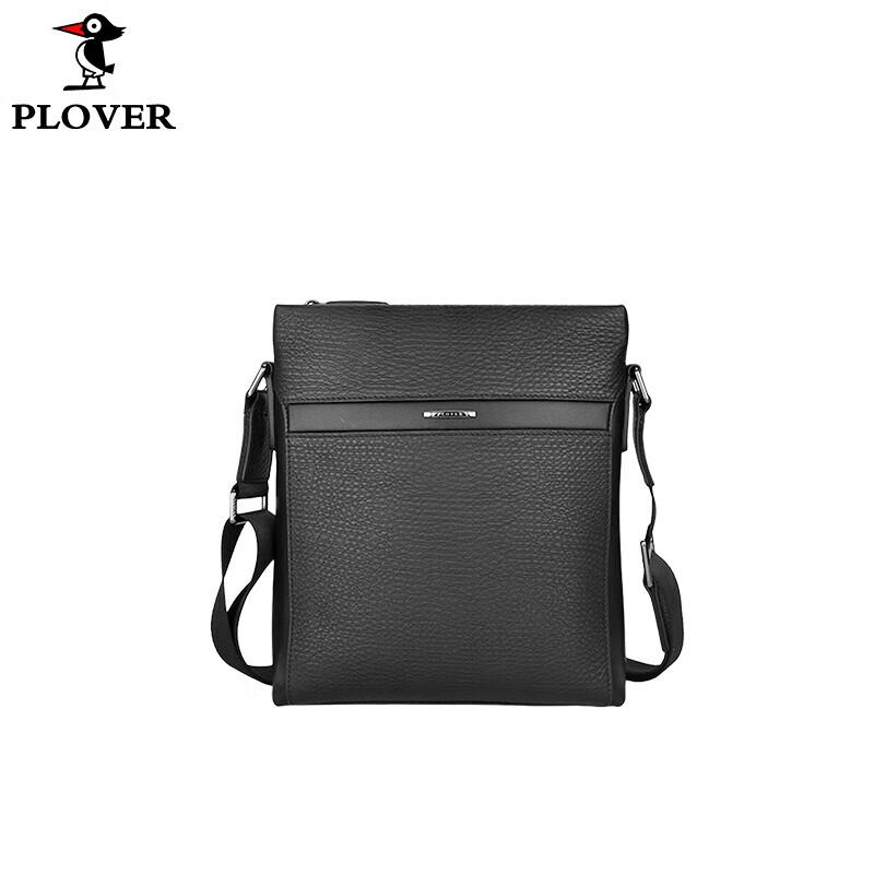 Мужская кожаная повседневная сумка через плечо PLOVER