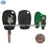 Compatible with Renault Koleos Straight-Handle 2-Button Remote Control, 4A Chip, 433MHz Frequency