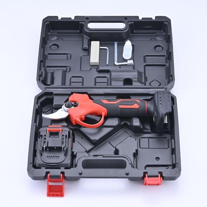 4.0 Rechargeable Electric Pruning Shears - Lithium Battery Tree and Garden Branch Cutter