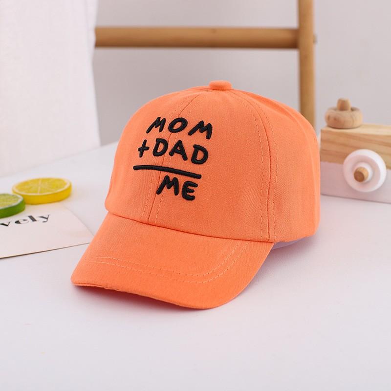 Infant And Toddler Letter Embroidery Baby Baseball Cap Outdoor Travel Sun Hat