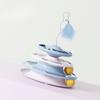 New Flying Saucer Cat Turntable Toy Four-layer Cat Play Plate Self-entertaining Cat Toy Leaking Food Pet Toy