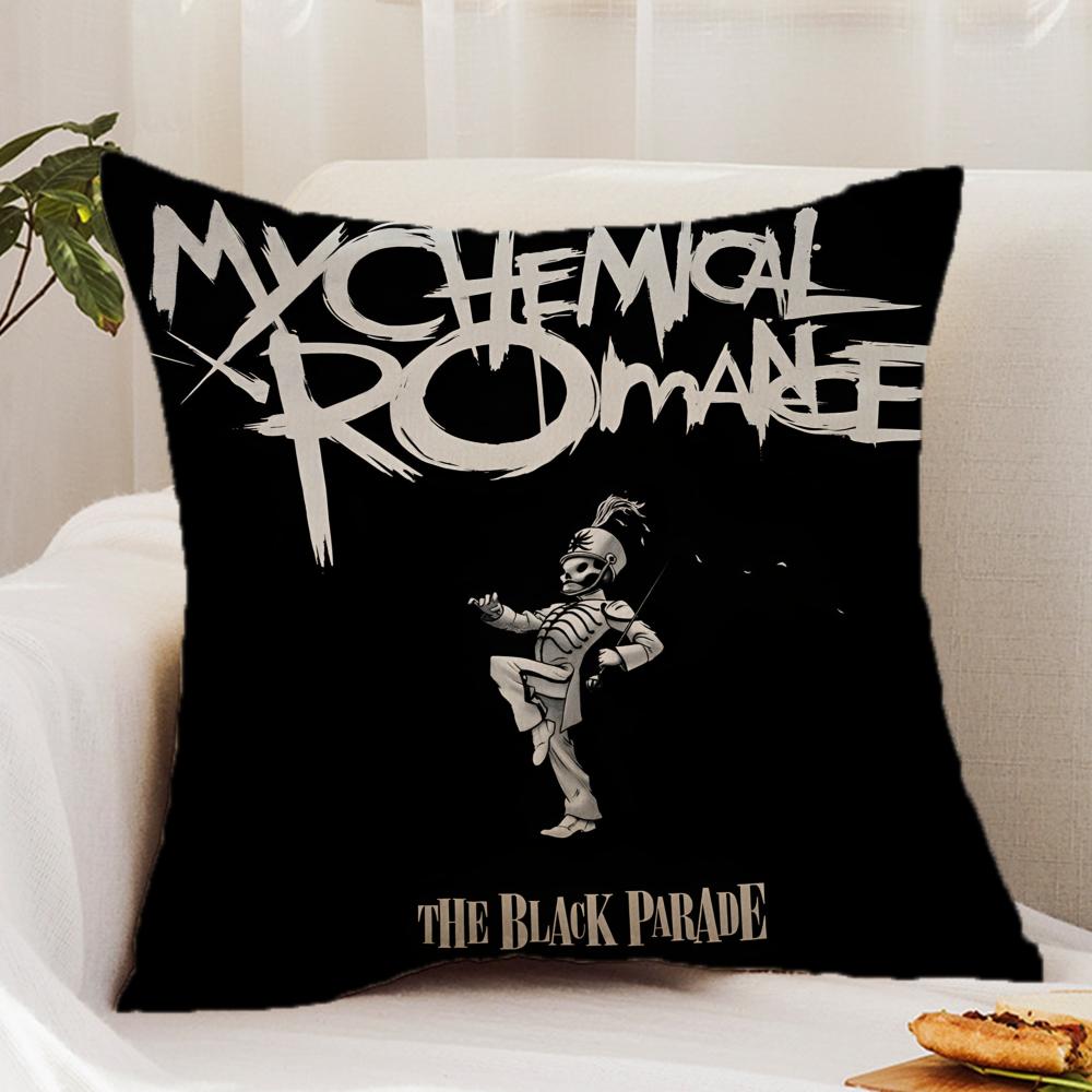 My C-Chemical R-Romance Cushion Cover Premium Comfort Reversible Pillow Cover - Dual - Use Design for Home & Car