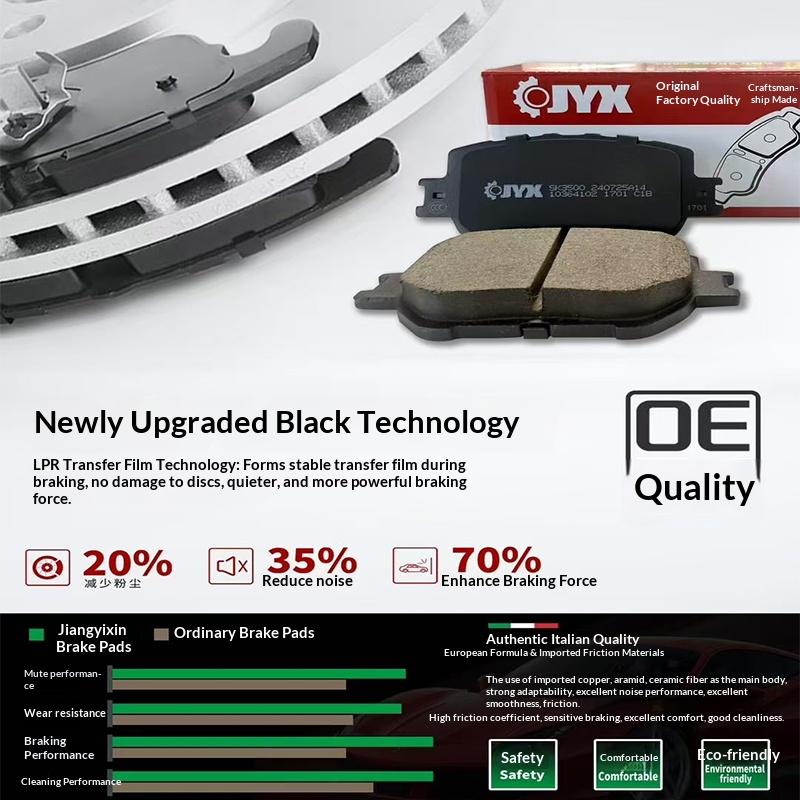Suitable for Nissan Junyiwei Mechanical Tida Sylphy Sunshine Tida Front Brake Pads/Automotive Accessories-17009