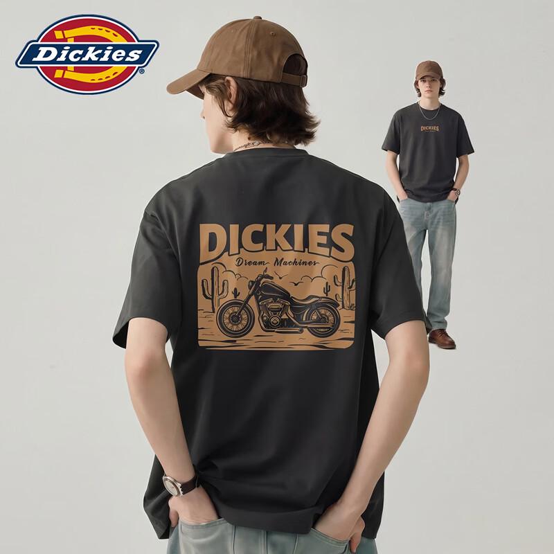 Dickies Men's Loose Fit Pure Cotton Short Sleeve T-Shirt